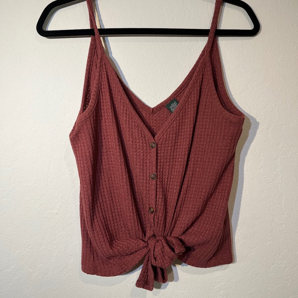 Wild Fable Tie-Front Top - M